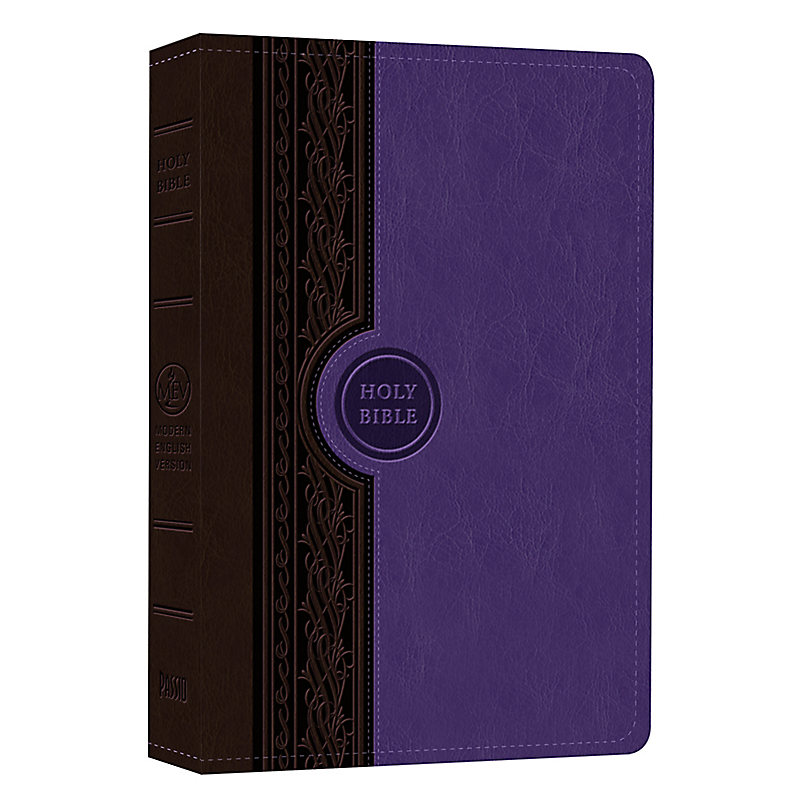 Bible Mev Thinline Violet Imitation Leather - Pathway Bookstore